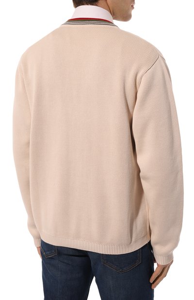Хлопковый кардиган GUCCI, арт. 626268 XKBFU, фото 4