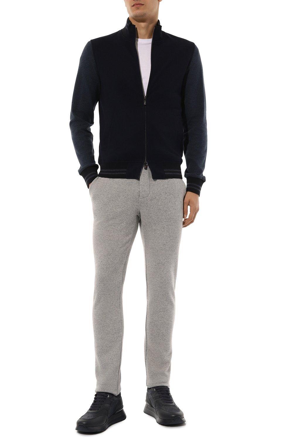 Толстовка из хлопка и кашемира CAPOBIANCO, арт. 17M457.LB00., фото 2