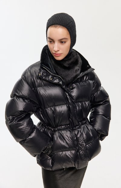 Балаклава из шерсти и шелка ANN DEMEULEMEESTER, арт. B0013200/KN070, фото 4