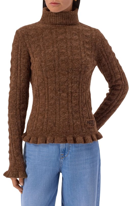 Свитер M05CH1NO Jeans A0931/8203 Коричневый  A0931/8203 Фото 3