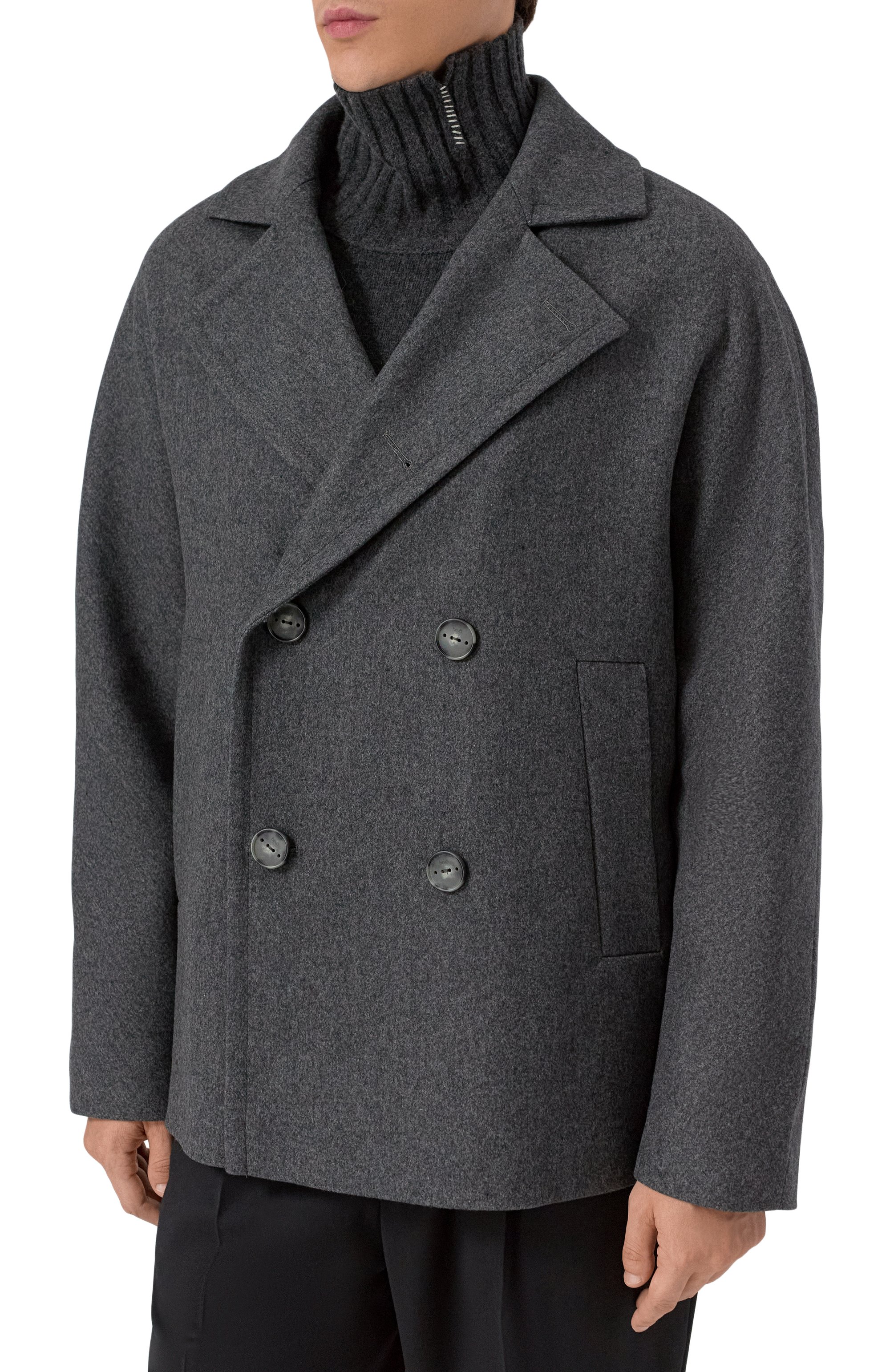 Шерстяное пальто HEVO, арт. 0RT0LINI 150/I740, фото 3