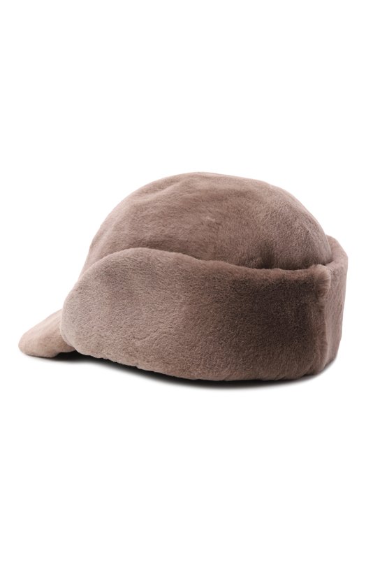 Меховая бейсболка Ревас из норки FurLand 0167202150190600000 Бежевый  0167202150190600000 Фото 2