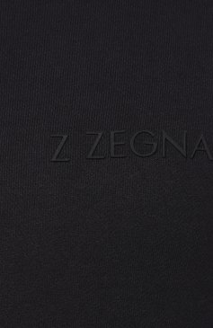 Мужской хлопковый кардиган ZEGNA темно-синего цвета, арт. VT458/ZZ870 | Фото 5 (Длина (для топов): Стандартные; Материал внешний: Хлопок; Рукава: Длинные; Статус проверки: Проверено, Проверена категория; Стили: Спорт-шик; Мужское Кросс-КТ: Кардиган-одежда; Драгоценные камни: Проставлено; Материал сплава: Проверено, Проставлено)