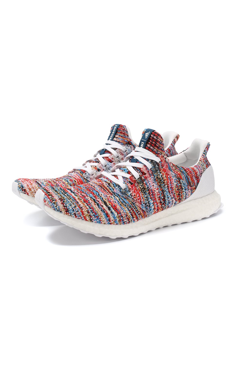 Мужские текстильные кроссовки ultra boost clima adidas x missoni ADIDAS разноцветного цвета, арт. D97771/M | Фото 1 (Материал внешний: Текстиль; Материал сплава: Проставлено, Проверено; Материал утеплителя: Без утеплителя; Материал внутренний: Текстиль; Статус проверки: Проверено, Проверена категория; Подошва: Плоская; Драгоценные камни: Проставлено; Стили: Спорт)