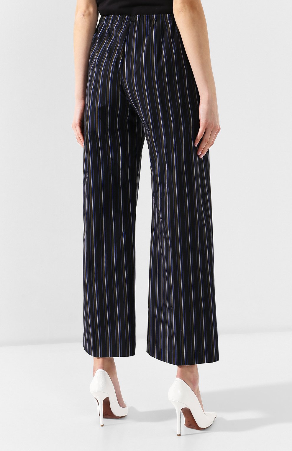 Хлопковые брюки DRIES VAN NOTEN разноцветного цвета по цене 29700 руб., арт. 191-30965-7046, фото 4 Хлопковые брюки DRIES VAN NOTEN, арт. 191-30965-7046, фото 4