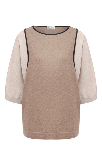 Женский кашемировый пуловер BRUNELLO CUCINELLI, арт. M12169300