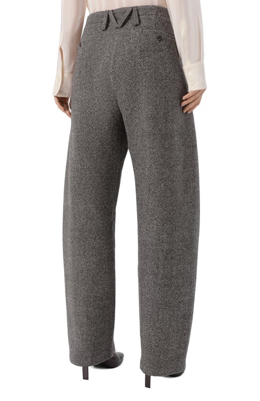 Шерстяные брюки Magda Butrym 159925 Серый  159925 Фото 4