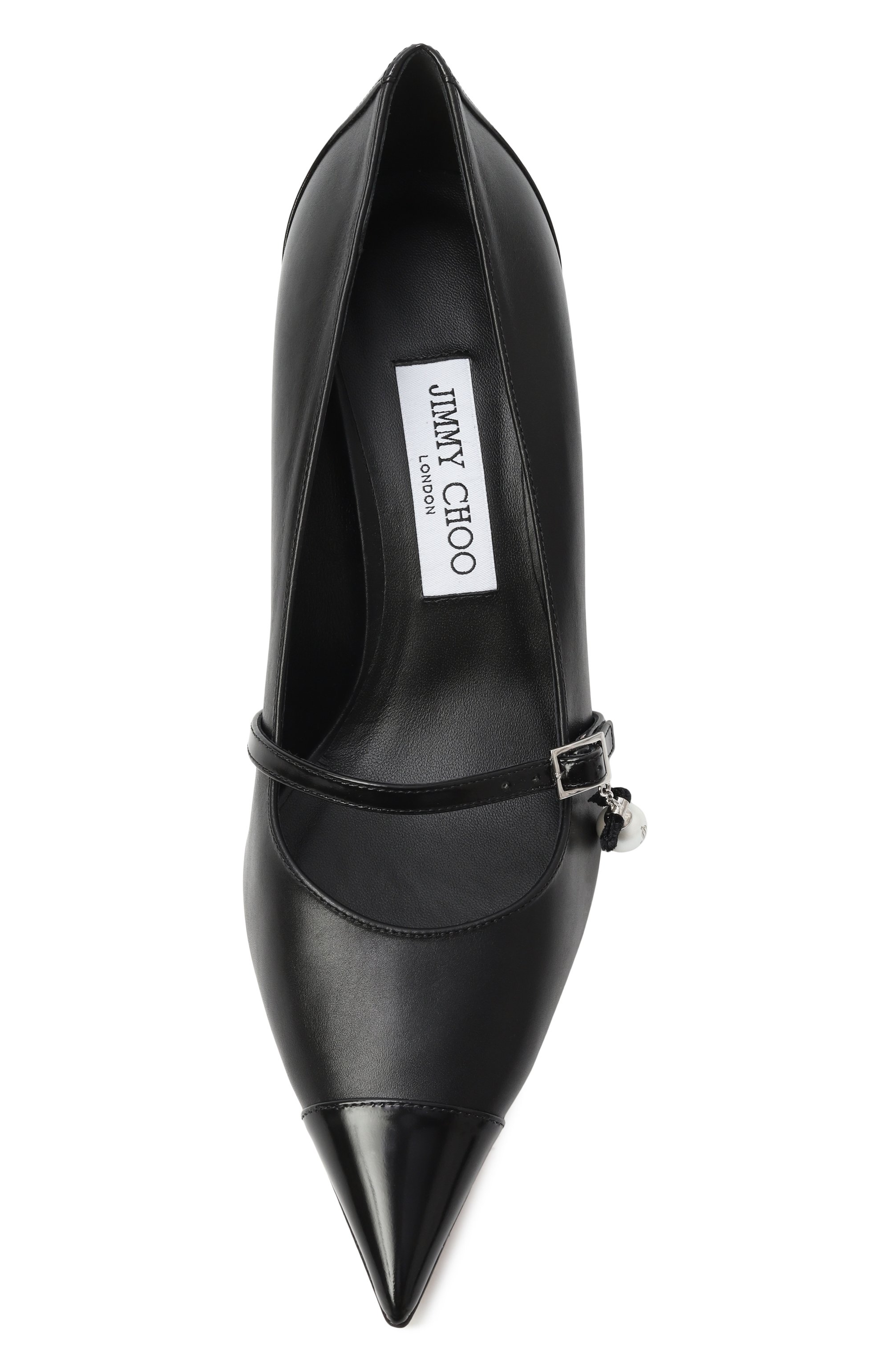 Кожаные туфли aren 65 JIMMY CHOO, арт. AREN PUMP 65/UHC, фото 6