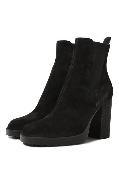 Замшевые ботильоны HOGAN, арт. HXW6230EL30BYE, фото 1