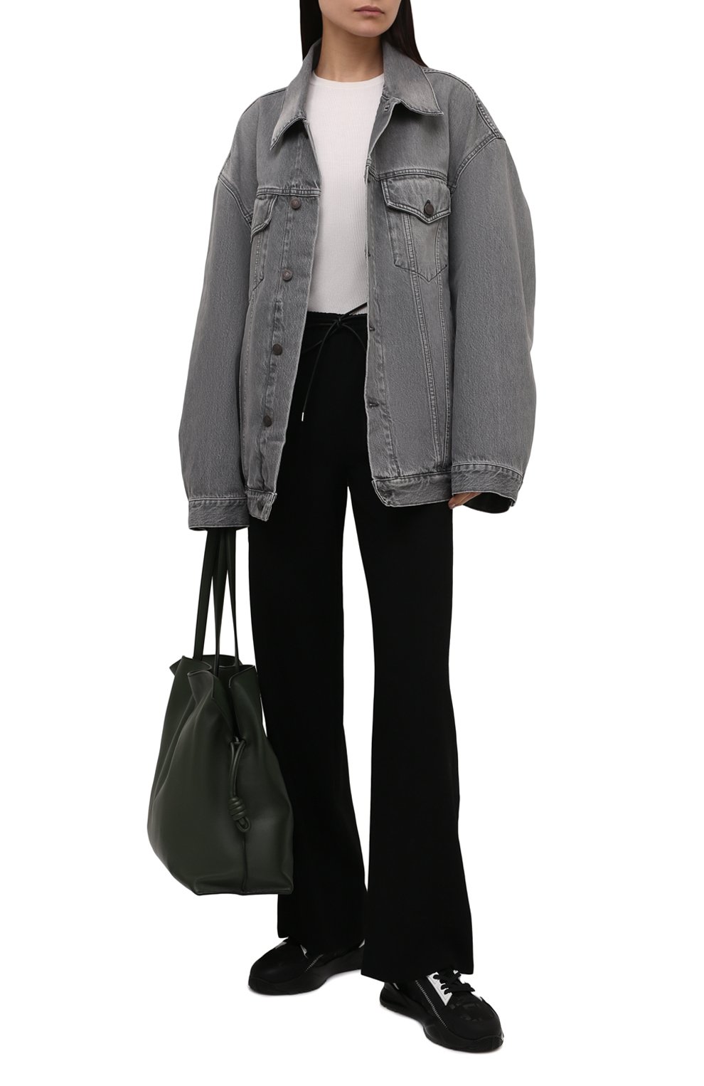 Текстильные кроссовки running FENDI, арт. 8E8035 AD78, фото 2