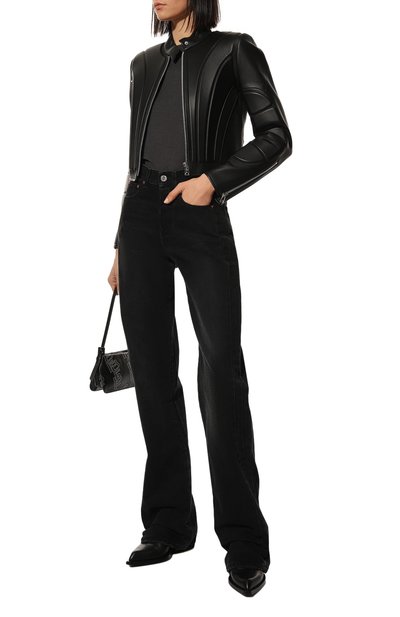 Джинсы VETEMENTS черного цвета по цене 144500 руб., арт. UA53PA850B 2801/W, фото 2 Джинсы VETEMENTS, арт. UA53PA850B 2801/W, фото 2