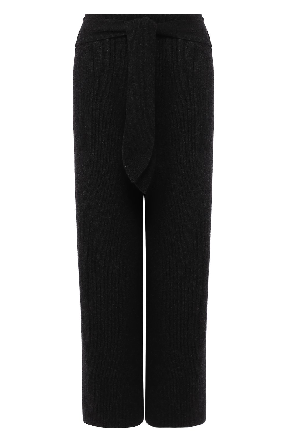 Брюки с поясом NANUSHKA, арт. TIGRE_CHARC0AL_CASHMERE BLEND RIB, фото 1