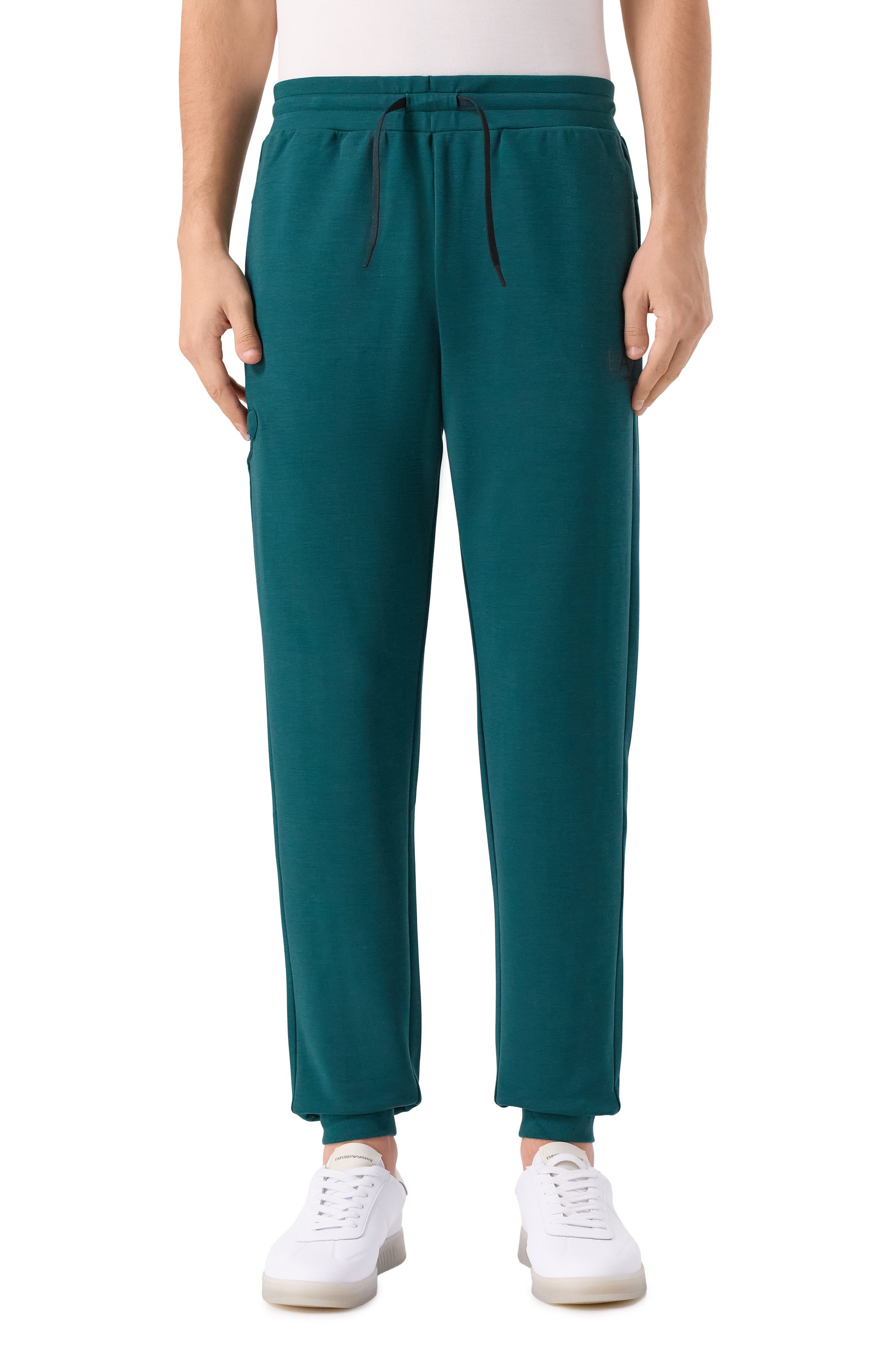 Спортивный костюм EA7 зеленого цвета по цене 23950 руб., арт. 7M000664/AF12501, фото 4 Спортивный костюм EA7, арт. 7M000664/AF12501, фото 4