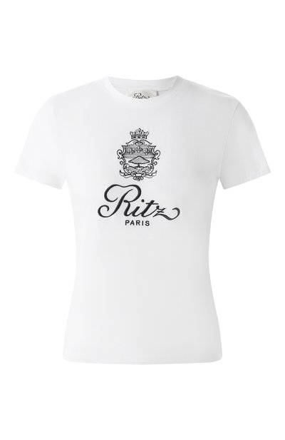 Женская хлопковая футболка frame x ritz paris FRAME DENIM, арт. WP25JTE007