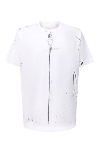 Хлопковая футболка GIVENCHY, арт. BM712W3Y6B, фото 1