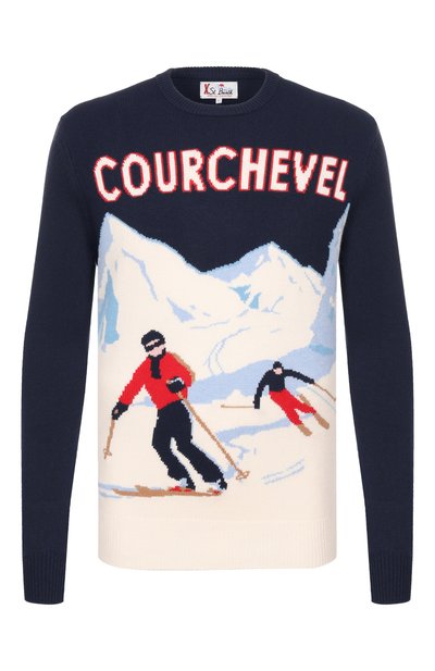 Мужской джемпер из шерсти и вискозы MC2 SAINT BARTH, арт. HER0011-00179I/HER0N C