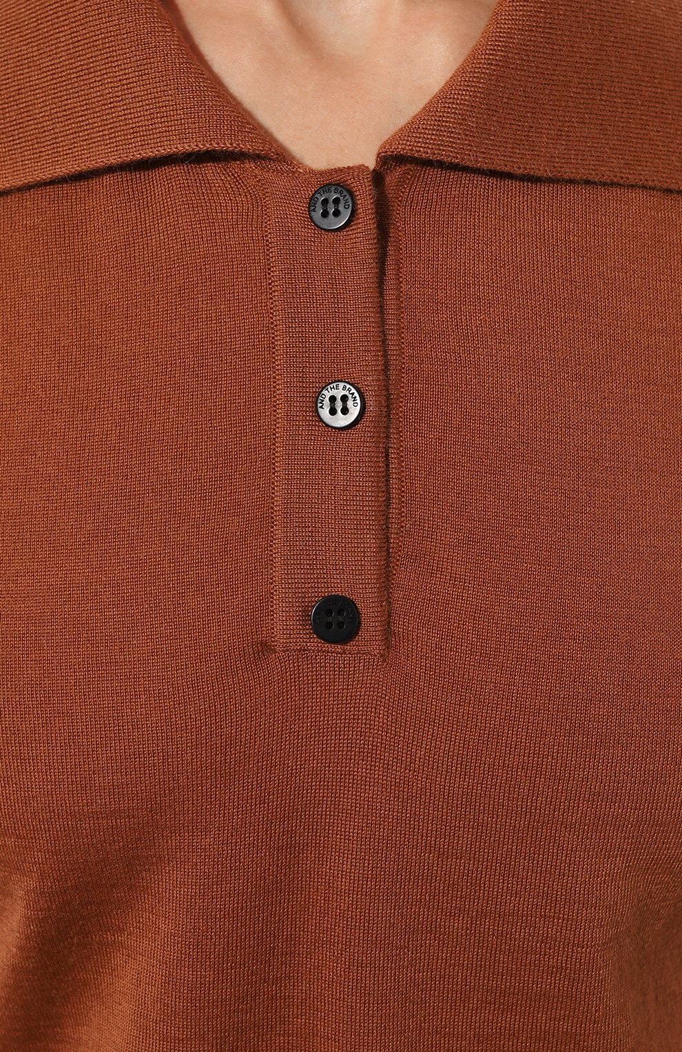 Кашемировое поло AND THE BRAND, арт. W24-PL001-1601-385, фото 5