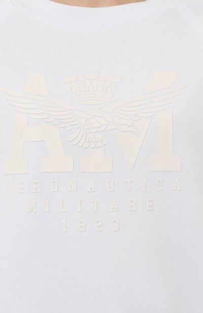 Хлопковый свитшот AERONAUTICA MILITARE, арт. FE1890DF541, фото 5
