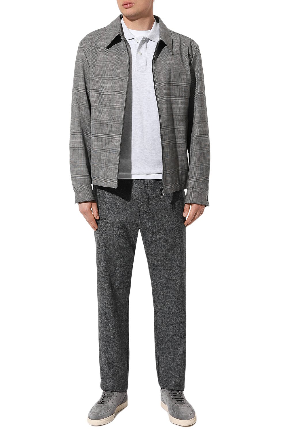 Хлопковое поло BRUNELLO CUCINELLI, арт. ME8549779G, фото 2