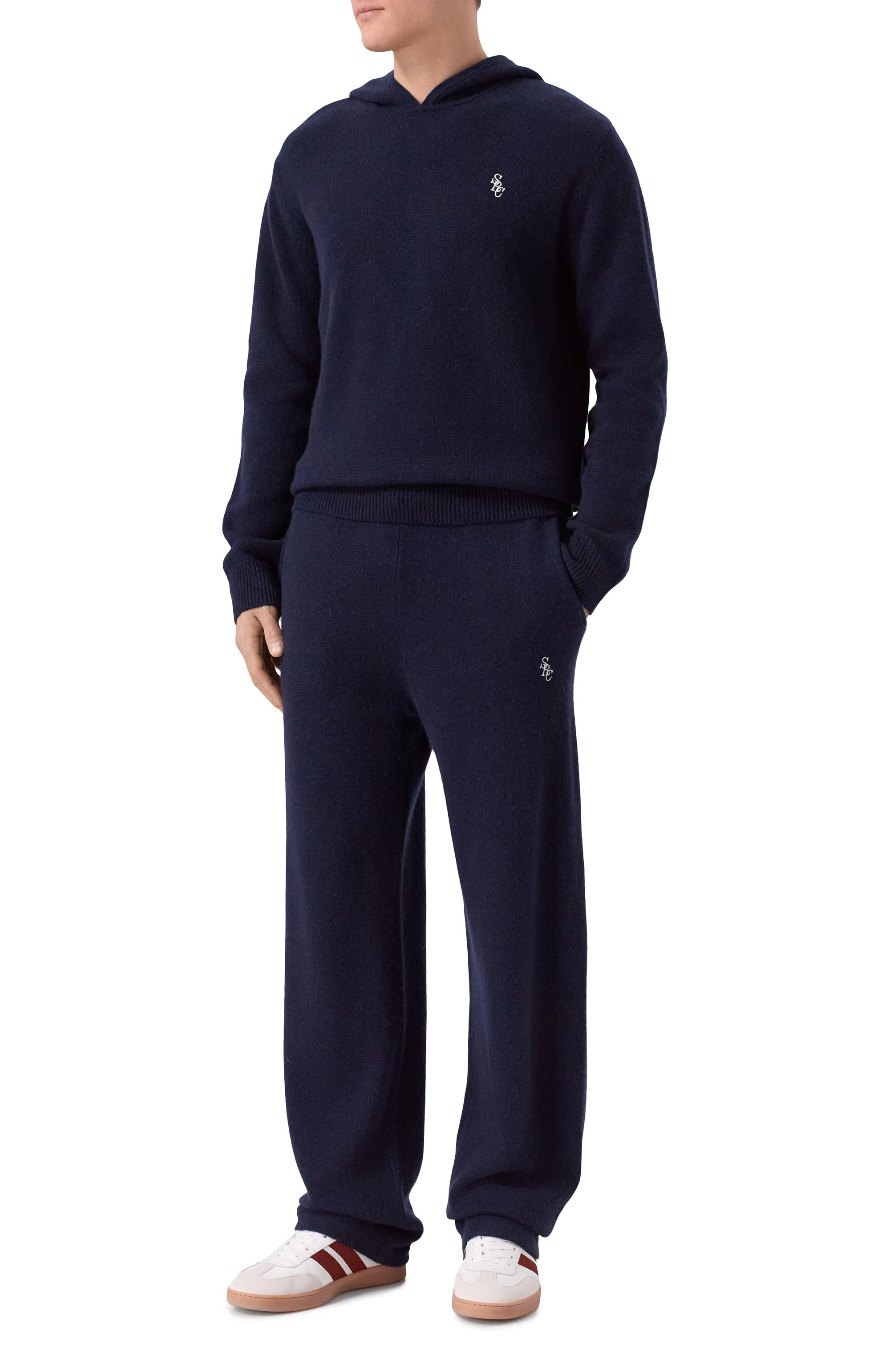 Худи из кашемира и шерсти SPORTY AND RICH, арт. WS08462302BL106, фото 2