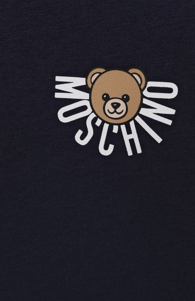 Хлопковый лонгслив MOSCHINO, арт. MU0017/LAA10, фото 3