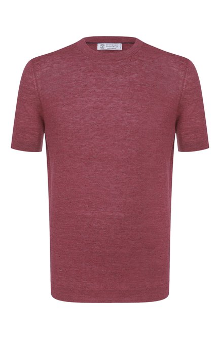 Мужской джемпер изо льна и хлопка BRUNELLO CUCINELLI, арт. M2L00340