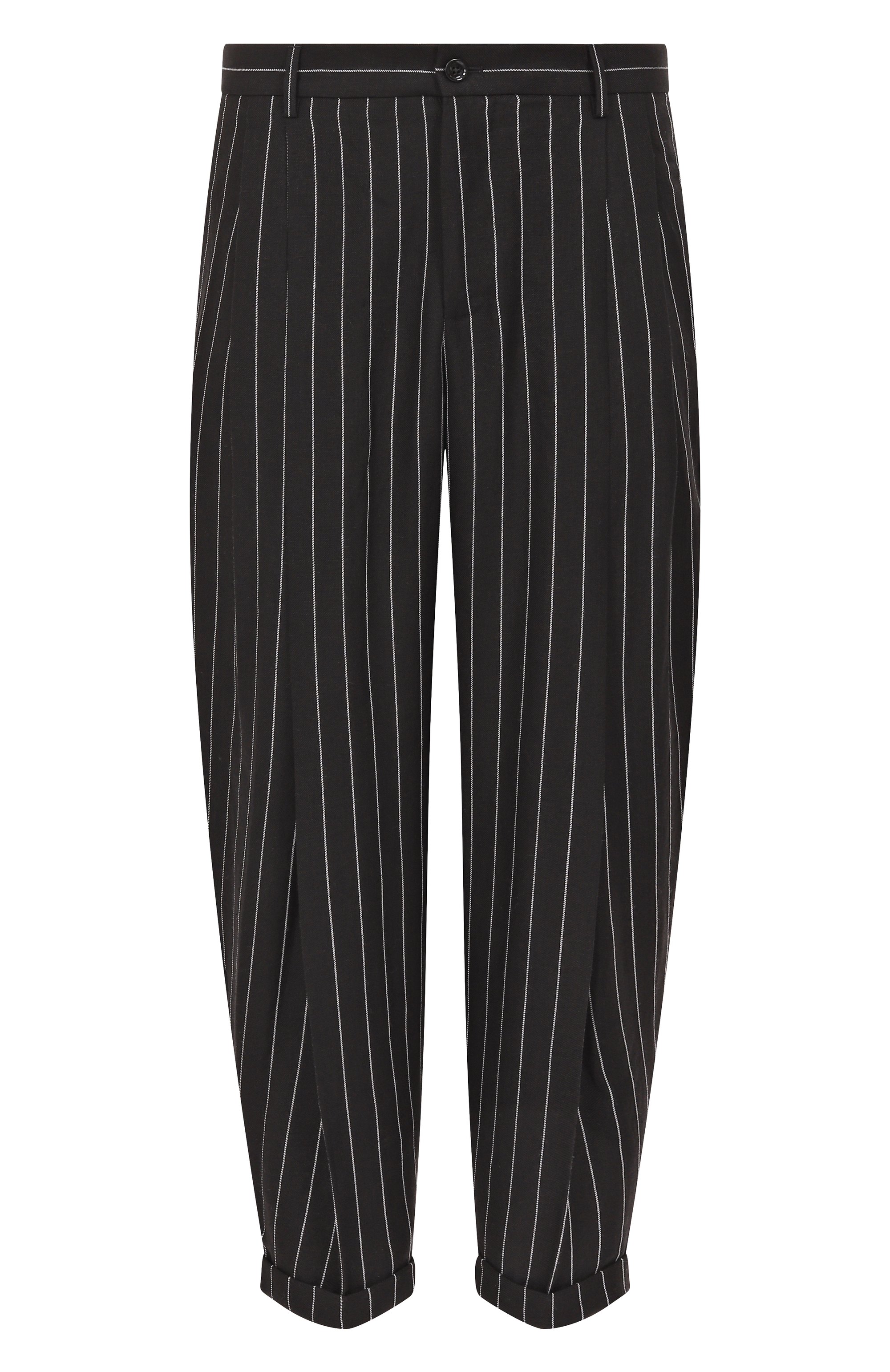 Брюки изо льна и шерсти DOLCE & GABBANA, арт. GP10DT/FR3F0, фото 1