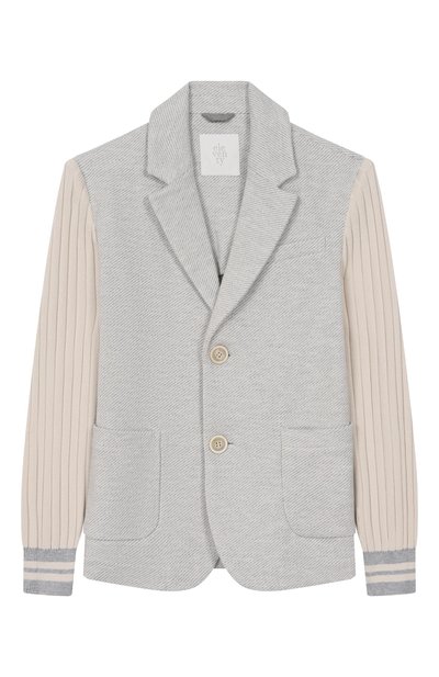 Хлопковый пиджак ELEVENTY, арт. EY2Q34/J0545