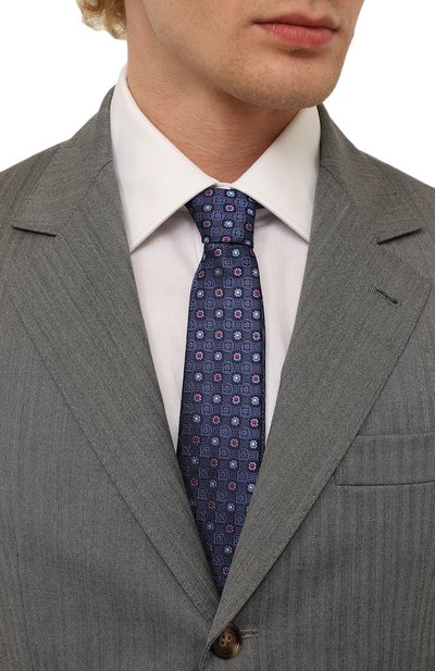 Шелковый галстук CANALI, арт. 18/HJ03778, фото 2