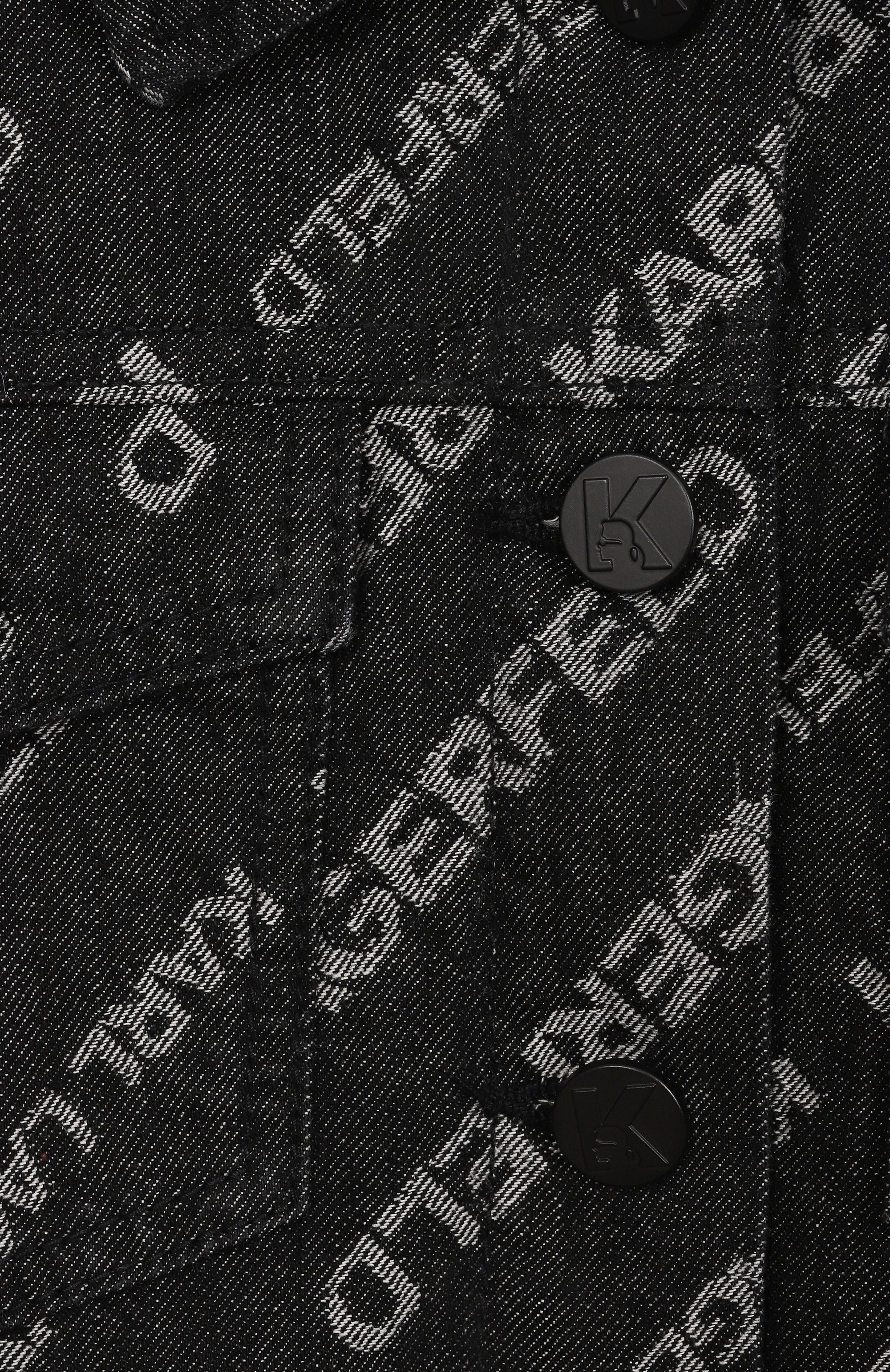 Джинсовая куртка KARL LAGERFELD KIDS, арт. Z30426, фото 3