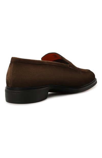 Замшевые пенни-лоферы easy SANTONI, арт. MGEG18964NEAXGEX, фото 5