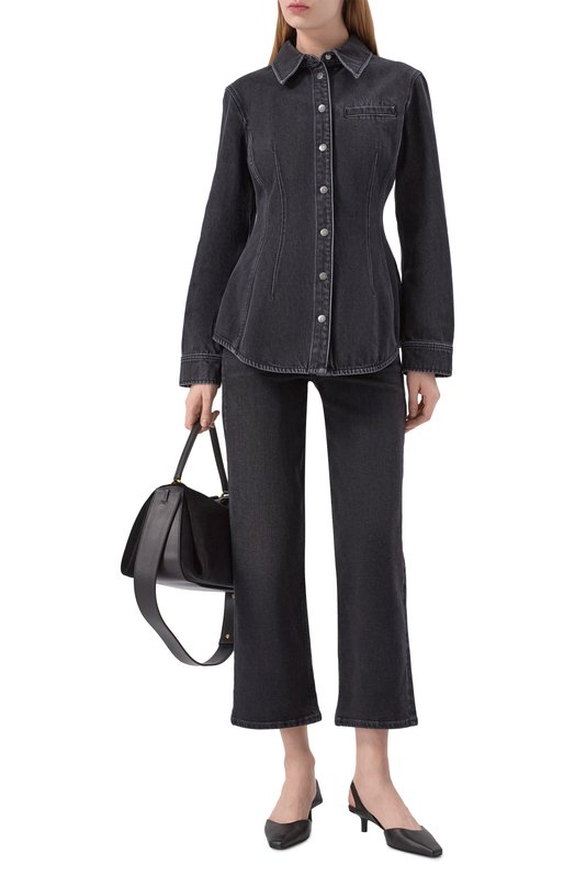 Джинсовая рубашка 12 STOREEZ 135958 Серый  135958 Фото 2