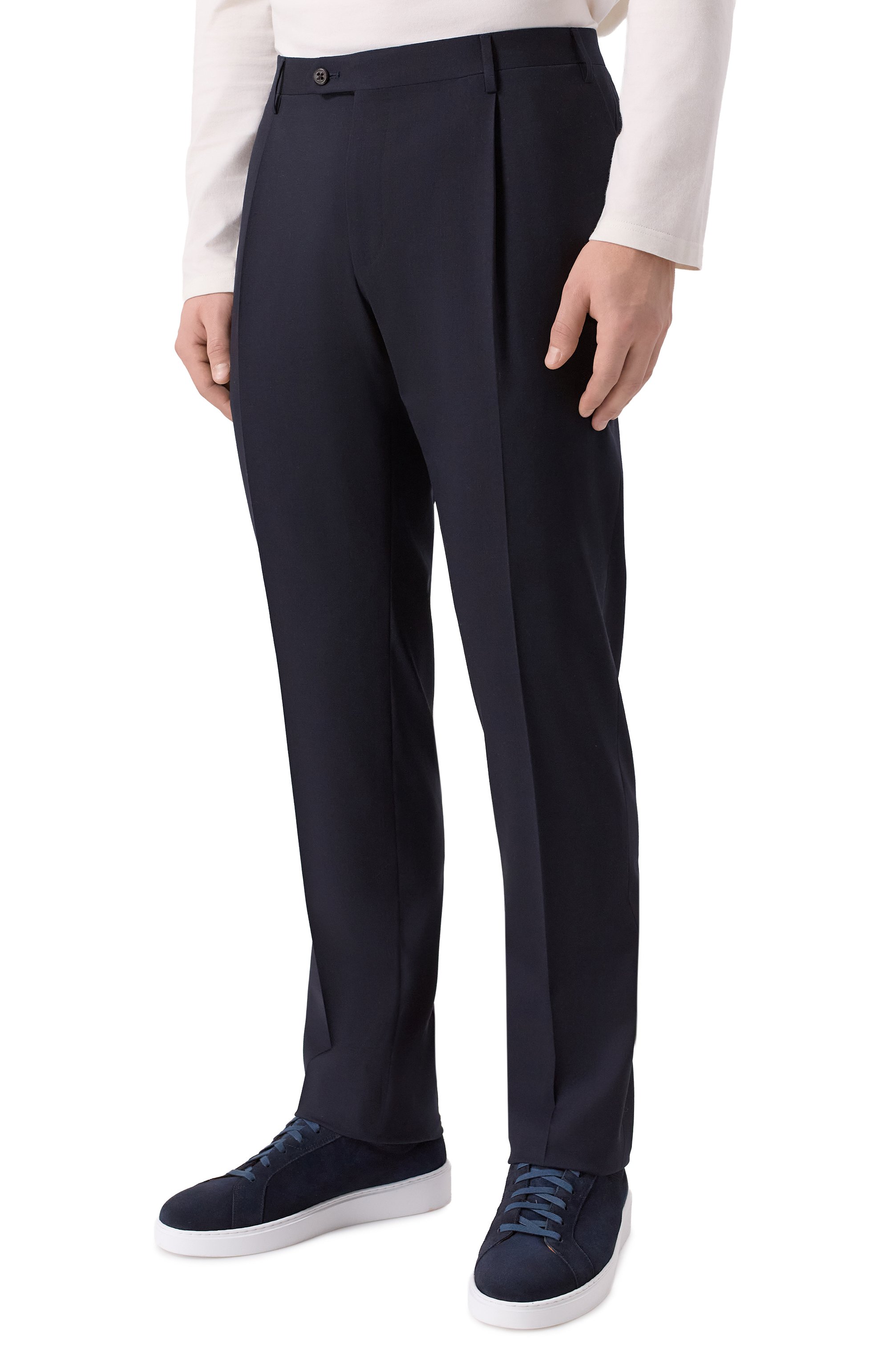 Шерстяные брюки CORNELIANI, арт. 275B03/2718565, фото 3