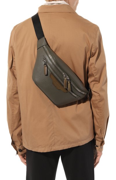 Кожаная поясная сумка SANTONI, арт. UIBBA2365EN-A2IBZ29, фото 2