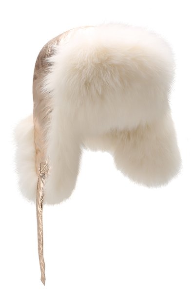 Шапка-ушанка с меховой отделкой YVES SALOMON ENFANT, арт. 20WEA022XXEN3W, фото 1