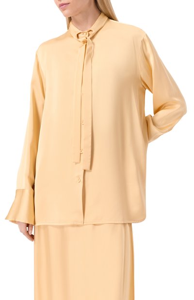 Блузка из вискозы JIL SANDER, арт. J01DL0143-J65022, фото 3