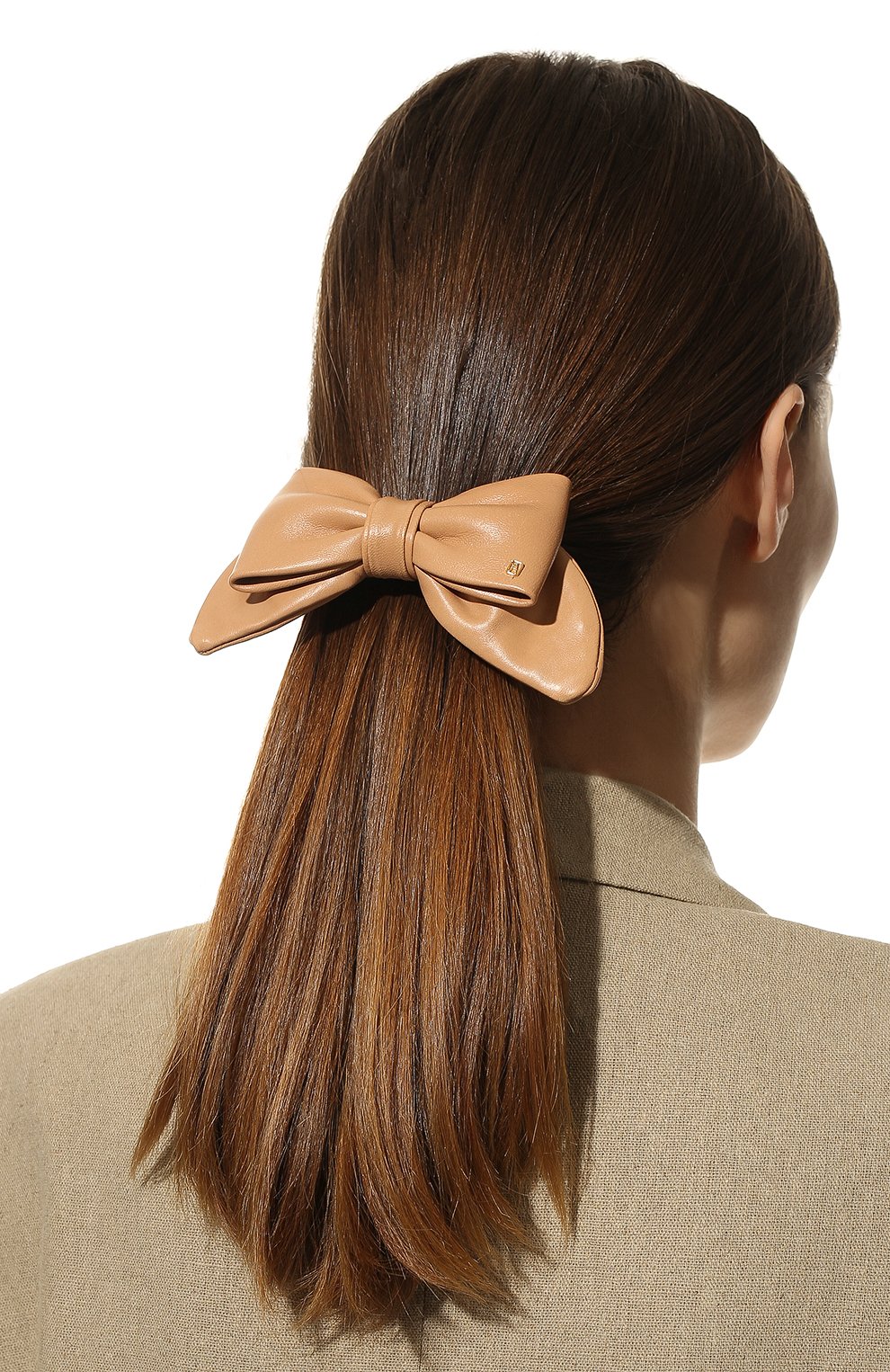 Бант ALEXANDRE DE PARIS бежевого цвета по цене 34220 руб., арт. TA8-1C-P22 H, фото 2 Бант ALEXANDRE DE PARIS, арт. TA8-1C-P22 H, фото 2