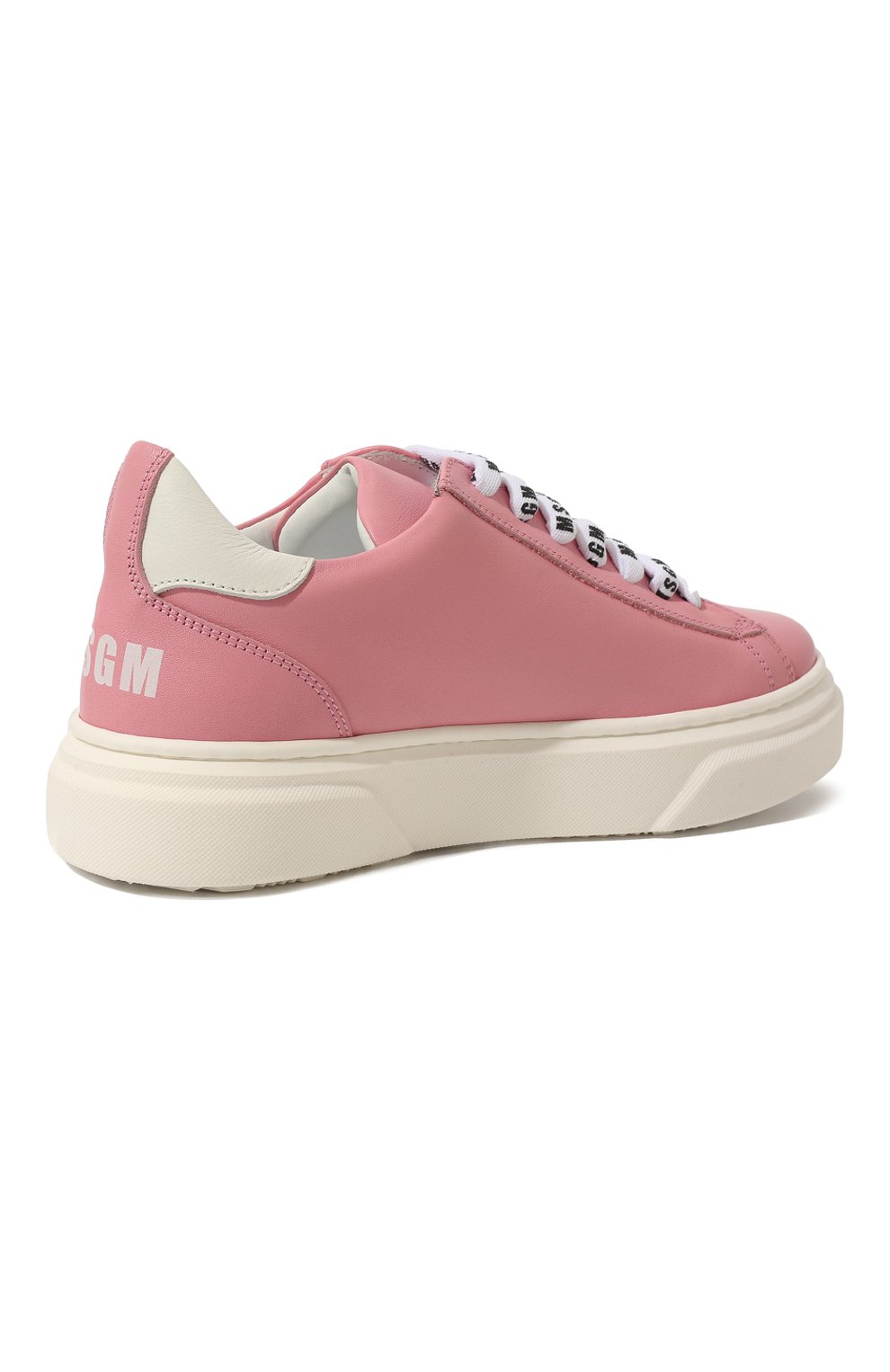 Кожаные кеды MSGM KIDS, арт. 70561 VAR.3/36-41, фото 3