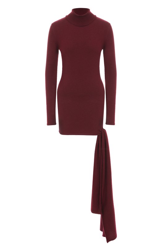 Платье из шерсти и кашемира Zeynep Arcay FW25DR04 Бордовый FW25DR04