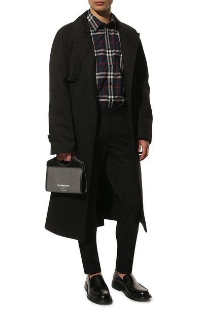 Комбинированная сумка BURBERRY, арт. 8050813, фото 3