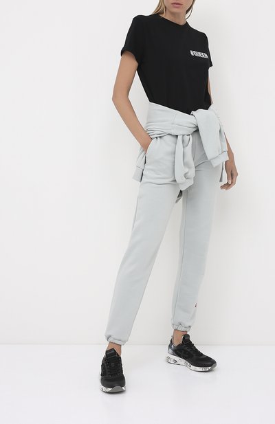 Хлопковая футболка SEVEN LAB, арт. T20-#Q-G021 black, фото 2