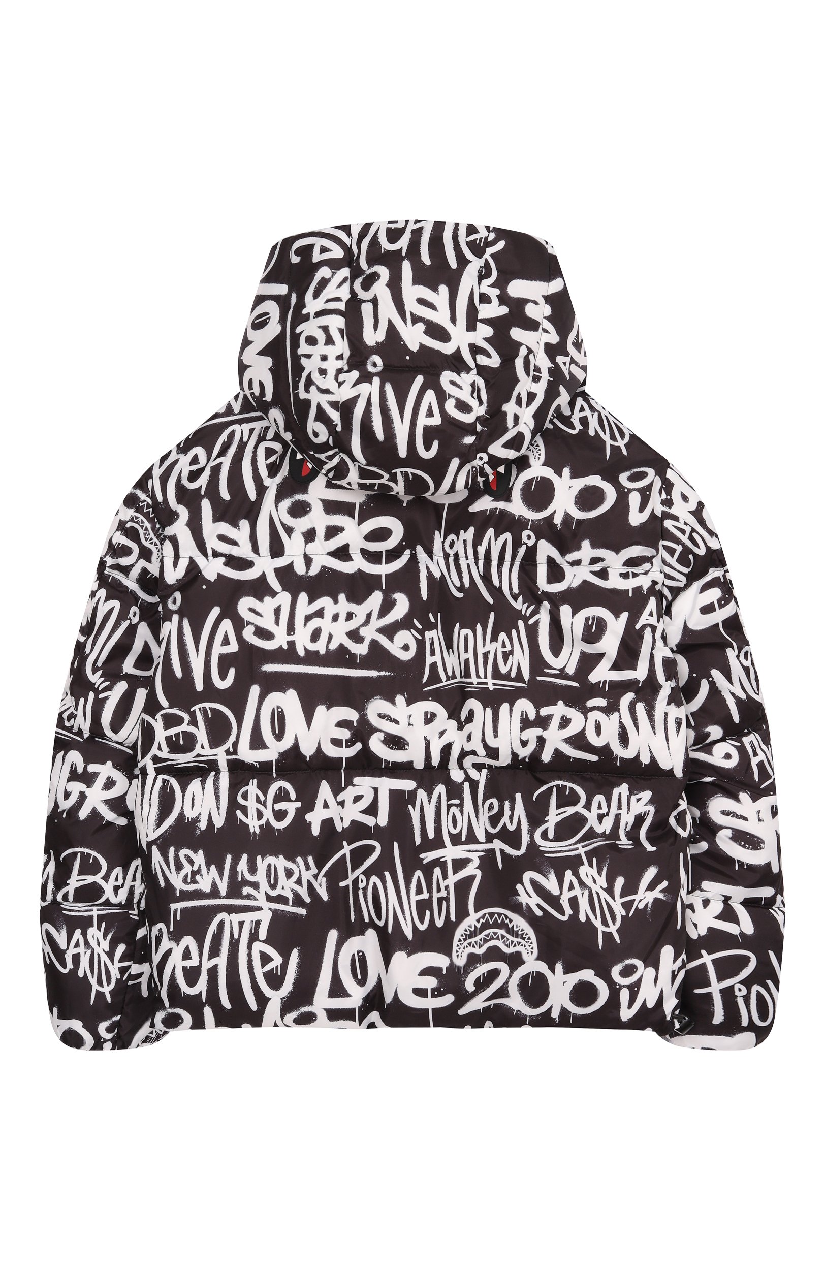 Двусторонняя куртка SPRAYGROUND, арт. SPY1563/GRAFFITI REFLECTIVE D0UBLE PADDED JACKET, фото 5