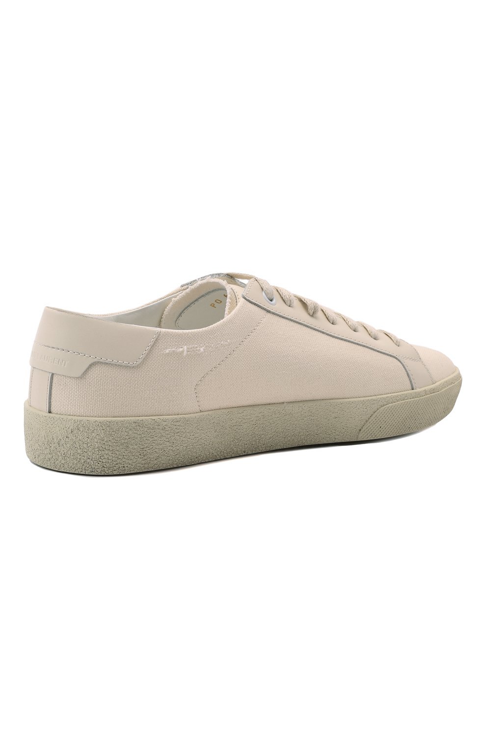 Текстильные кеды court classic SAINT LAURENT, арт. 610648/GUP10, фото 5