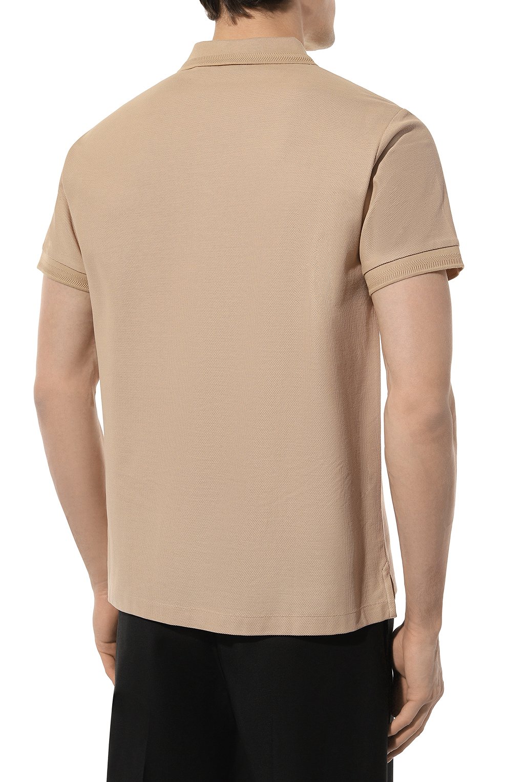 Хлопковое поло BURBERRY, арт. 8083157, фото 4