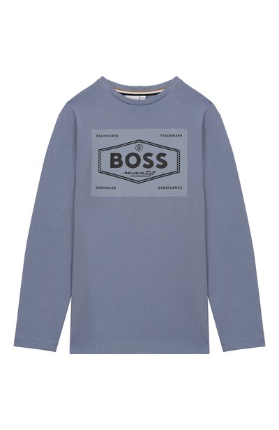 Хлопковый лонгслив BOSS, арт. J51221/6A-12A