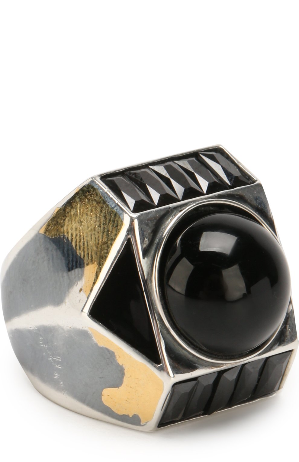 Серебряное кольцо с отделкой BOTTEGA VENETA, арт. 531294/VHHAA, фото 1