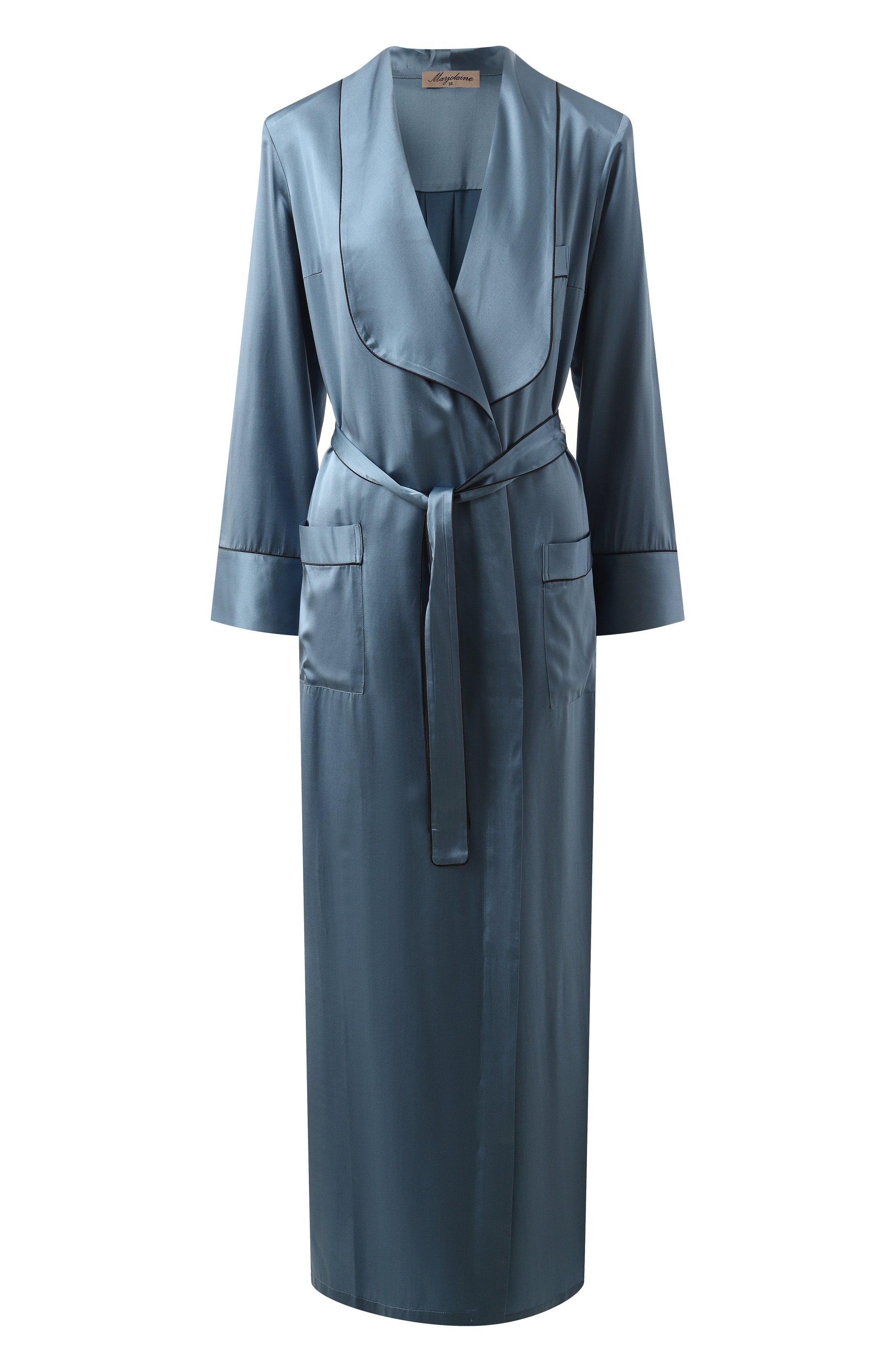 Халат из шелка и вискозы MARJOLAINE, арт. 6VAL2201, фото 1