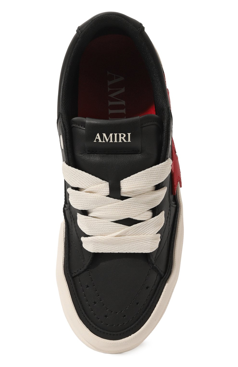 Кожаные кеды sunset skate AMIRI, арт. AMF0SR1072, фото 6