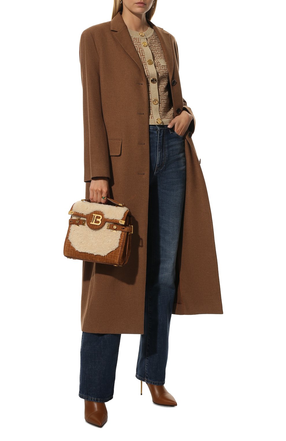 Сумка buzz 23 balmain x rossignol BALMAIN, арт. WN4DB599/LMSC, фото 6