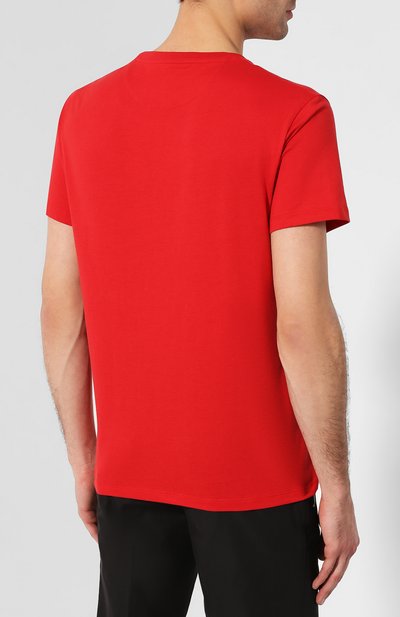 Хлопковая футболка VALENTINO, арт. TV3MG10V3LE, фото 4